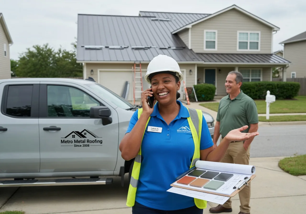 Storm Damage Metal Roof Repair in New Richmond, WV